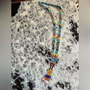 Indian beaded necklace